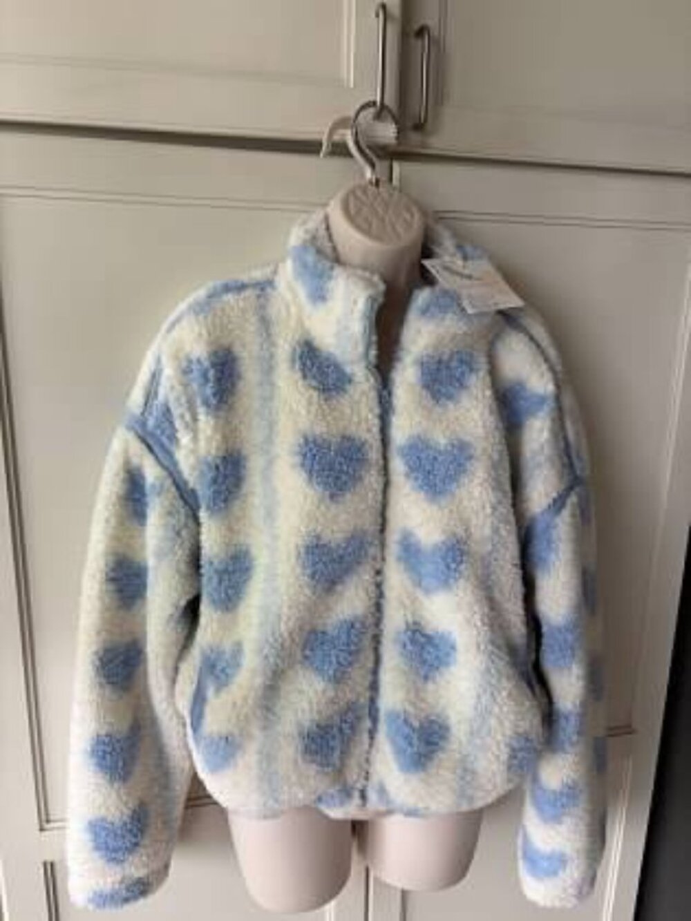Thread & Supply Printed Faux Shearling Jacket- SZ XL-NWT